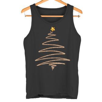 Vintage Christmas Tree Retro Merry Christmas Tank Top - Geschenkecke