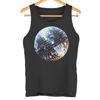 Vintage Retro Disco Ball Retro 1980S Dj Mirror Ball Tank Top - Geschenkecke