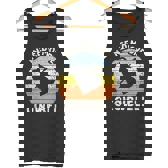 Vintage Sunset I Need More Cowbell Tank Top - Monsterry