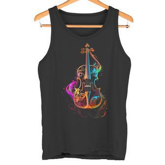 Violin Colourfuliolin Foriolinists Tank Top - Geschenkecke