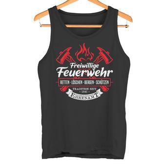 Voluntary Fire Brigadeoluntary Fire Brigade Tank Top - Geschenkecke