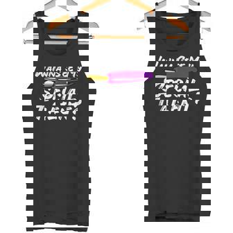 Wanna See My Special Talent Deep Popsicle Tank Top - Monsterry