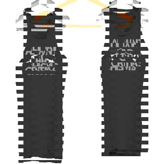 All I Want For Christmas AR-15 Machine Gun Ugly Tee Shirt Tank Top - Monsterry