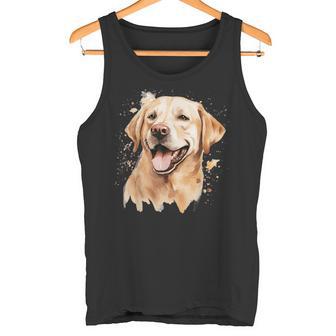 Watercolor Labrador Labbi Tank Top - Geschenkecke