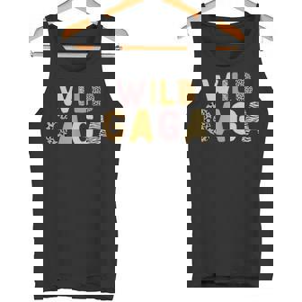 Wild One Gaga Two Wild Birthday Outfit Zoo Birthday Animal Tank Top - Monsterry
