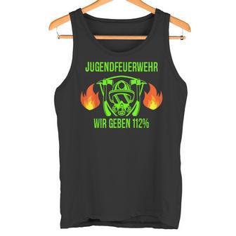 Wir Geben 112 Jugendfeuerwehr Tank Top - Geschenkecke