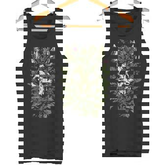 Witch Aesthetic Goth Grunge Punk Emo Botanical Cat Skull Débardeur e - Cadeauxyz