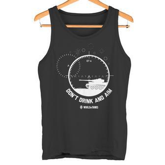 World Of Tanks Don't Drink And Aim Tank Top - Seseable