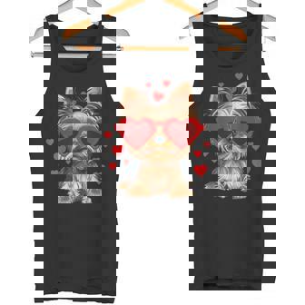 Yorkshire Terrier Valentines Day Yorkie Lover Tank Top - Monsterry