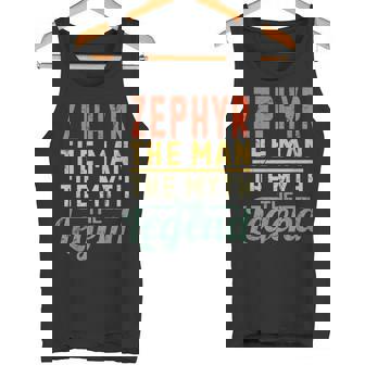 Zephyr The Man The Myth The Legend Name Zephyr Tank Top - Monsterry