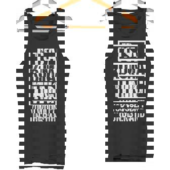 小島苗字 It's A Kojima Thing You Wouldn't Understand Family Name Camiseta sin mangas - Regaloses