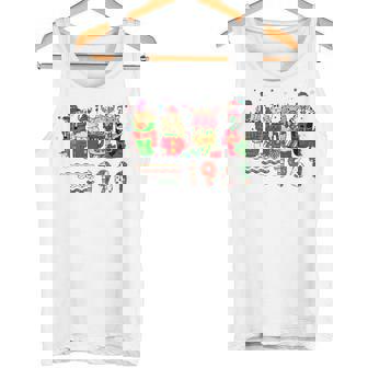 1961 Farmer Christmas Coffee Tank Top | Mazezy