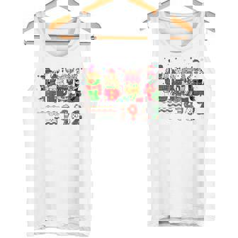 1962 Farmer Christmas Coffee Tank Top | Mazezy