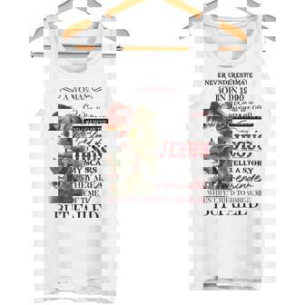 1990 A Woman Who Is Daughter Of God Tank Top | Mazezy