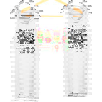 1993 Farmer Christmas Coffee Tank Top | Mazezy