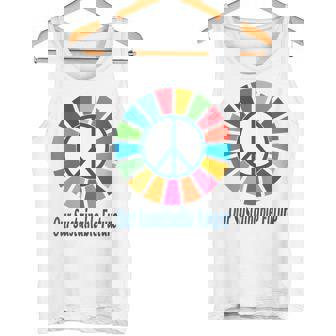 2030 Our Sustainable Future World Global Goals Motivational Tank Top - Monsterry