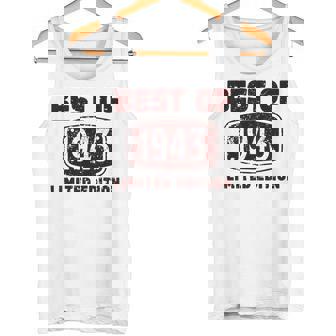 82 Cumpleaños Hombre 82 Años Hecho En 1943 Regalos Camiseta sin mangas - Regaloses