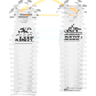 Alpinist Touring Alps Mountain Hiking Mountains Tank Top - Monsterry