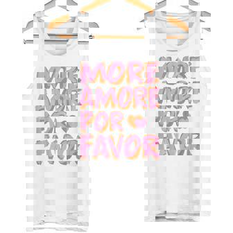 More Amore Por Favor X Mehr Liebe Selbstliebe Selflove Back Tank Top - Geschenkecke