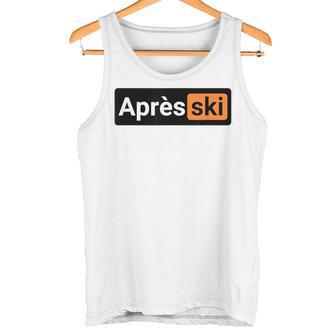 Après Ski Apres Ski-Haserl Ski Holiday Skiing Mountain Outfit Tank Top - Geschenkecke