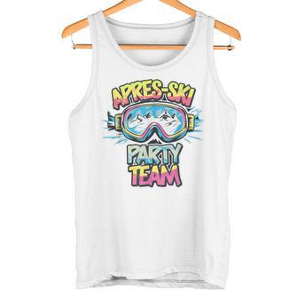 Apres Ski Party Team Lustges Hütten Party Urlaubs Outfit Tank Top - Geschenkecke