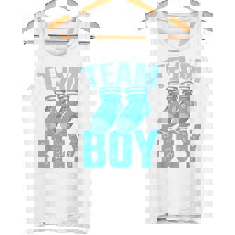 Baby Shower Team Boy Future Parents Gender Reveal Party Tank Top - Geschenkecke