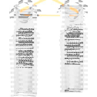 Bachpartita Paraiolín No 3 E-Mayor Preludio Partitura Camiseta sin mangas - Regaloses