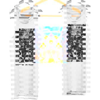 Battlemech Cyberpunk Sci-Fi Mech Warrior Robot Art Tank Top - Monsterry