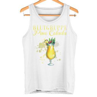 Blood Group Pina Colada Bartender Tank Top - Geschenkecke