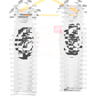 Bonsaï Zen Enso Japonais Kanji Arbre Débardeur e - Cadeauxyz