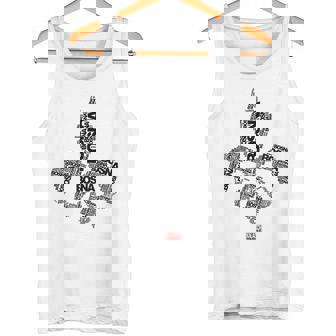 Bosna Ljiljan Kalash Designs Tank Top - Monsterry