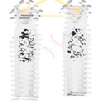 Breaking Barriers With Baseball Shirt Baseball Players Fans Tank Top - Monsterry
