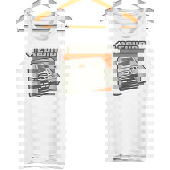 C64 Datasette Cassette Retro Gaming Tank Top - Seseable