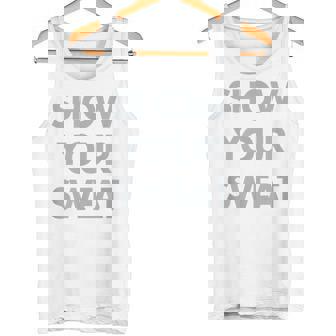 Camisa De Gimnasio Activada Por El Sudor Muestra Tu Sudor Camiseta sin mangas - Regaloses