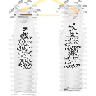 Candy Cane Wishes And Mistletoe Kisses Festive Christmas Tee Tank Top - Monsterry