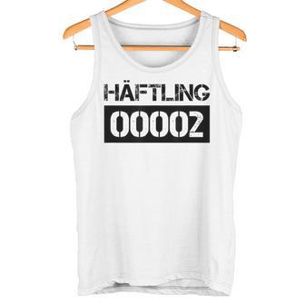 Carnival Prisoner Costume Fancy Dress Convict Orange S Tank Top - Geschenkecke