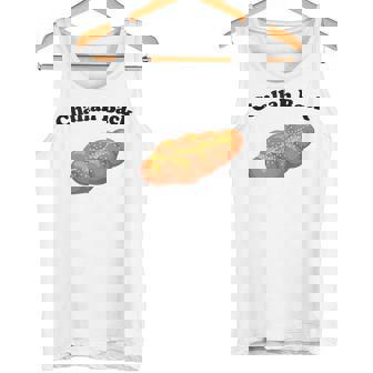 Challah Back Jewish Bread Pun Sarcastic Bakery Humor Tank Top Tank Top - Monsterry
