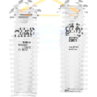 Chicago Illinois Ilintage Athletic Sports Débardeur e - Cadeauxyz