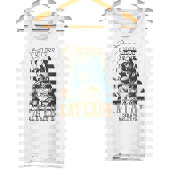 Childless Cat Lady Miserable Voting Kamala Feminist Tank Top - Monsterry