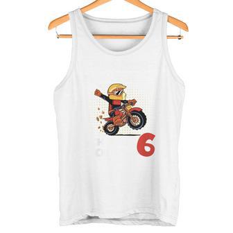 Children's 6Th Birthday Aus Dem Weg Ich Bin Schon 6 Years Motorcycle Tank Top - Geschenkecke