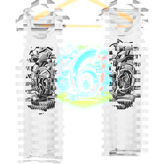 Children's Football Birthday Boy 6 Years Party Motif Tank Top - Geschenkecke