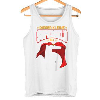 Children's Superhero Birthday 5 Years Superheroes 5Th Birthday Tank Top - Geschenkecke