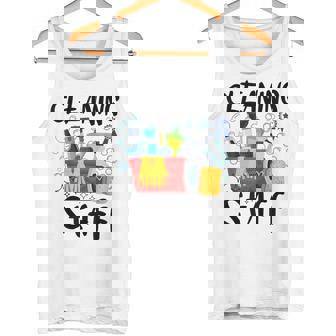 Cleaning Staff Housekeeping Crew Of Proud Housekeeper Squad Tank Top - Monsterry