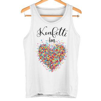 Confetti In The Heart Carnival Blue Tank Top - Geschenkecke