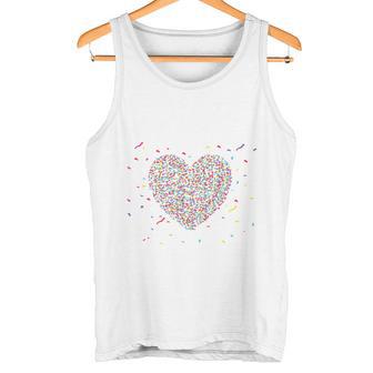 Confetti In The Heart Fancy Dress Carnival Confetti Costume Outfit Tank Top - Geschenkecke