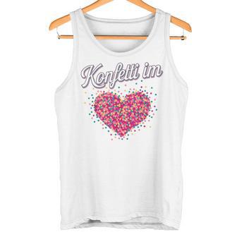 Confetti In The Heart Fancy Dress Carnival Confetti Costume Tank Top - Geschenkecke