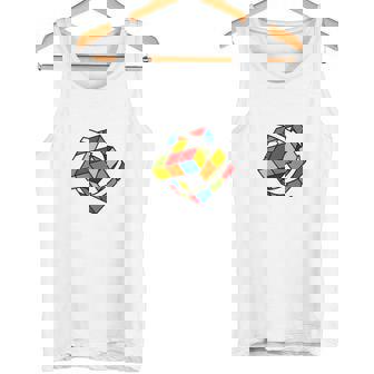 Cubo Rubik Cube Magic Cubo Retro Rubiintage Nerd Manga Larga Camiseta sin mangas - Regaloses