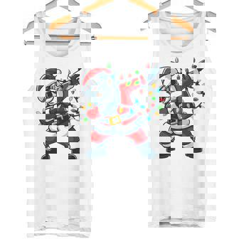 Dabbing Papá Noel Luces De Navidad Navidad Dab Dance Niña Niño Manga Larga Camiseta sin mangas - Regaloses