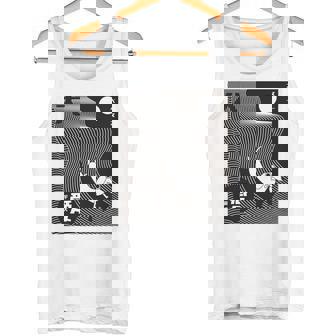Dachshund Dog Retro Wave Vapor Psychedelic Japanese Tank Top - Monsterry