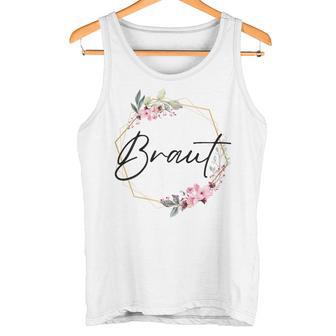 Damen Braut Bride Junggesellenabschied Dezent Herz Jga Bride To Be Tank Top - Geschenkecke